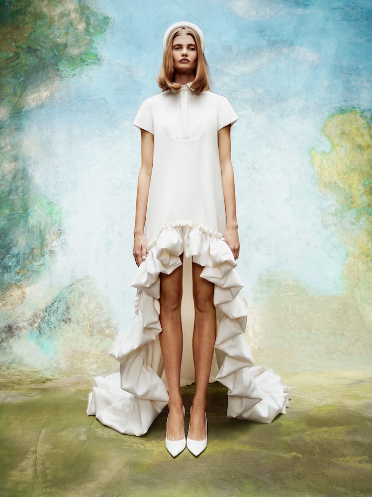 Viktor & Rolf - Cascading Back Volant Bow Dress | Le Jour